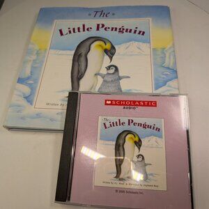 The Little Penguin hardback EMBOSSED book and Audio CD Scholastic
